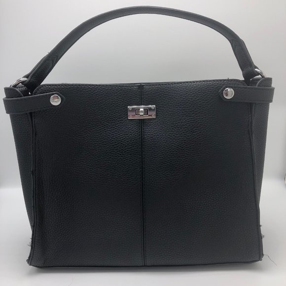 Nanette Lepore Purse Black Shoulder Bag - Picture 1 of 4